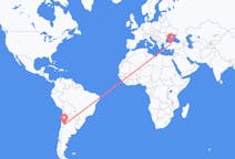 Flights from San Juan, Argentina to Ankara, Turkey