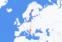 Flüge von Podgorica, Montenegro nach Vaasa, Finnland