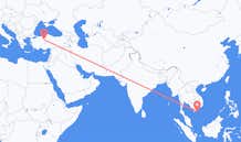 Flyrejser fra Côn Sơn til Ankara