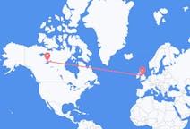 Flights from Yellowknife to Manchester