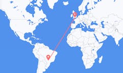 Flights from Três Lagoas, Brazil to Southampton, the United Kingdom