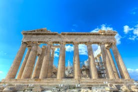 Akropolis- ja Parthenon-pääsylippu englanninkielisillä omatoimisilla kierroksilla