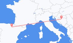 Flyg från Logrono, Spanien till Banja Luka, Bosnien och Hercegovina