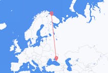 ตั๋วเครื่องบินจากเมืองGelendzhikไปยังเมืองMurmansk