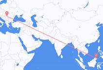 Flights from Sandakan, Malaysia to Timișoara, Romania