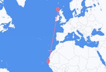 Flights from Dakar, Senegal to Barra, the United Kingdom