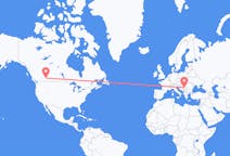 Loty z Calgary w Kanadzie do Belgradu w Serbii