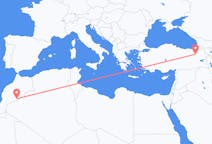 出发地 摩洛哥扎戈拉目的地 土耳其埃尔祖鲁姆的航班