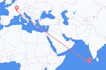 Flights from Malé to Geneva