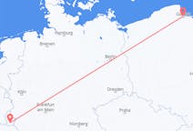 Flights from Luxembourg to Gdańsk