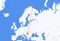 Flights from Kraljevo, Serbia to Kirkenes, Norway