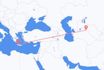 Flyg från Urgentj, Uzbekistan till Chania, Grekland