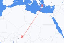 出发地 尼日利亚出发地 卡杜納目的地 希腊伊拉克利翁的航班