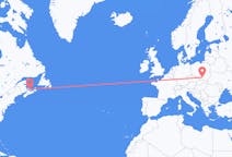 Flyreiser fra Charlottetown, Canada til Kraków, Polen