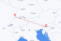 Flights from Basel, Switzerland to Ljubljana, Slovenia