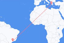 Flyreiser fra São Paulo, Brasil til Zakynthos Island, Hellas