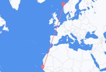 Flyrejser fra Cap Skiring, Senegal til Florø, Norge