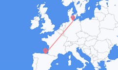 Loty z Lubeki, Niemcy do Bilbao, Hiszpania