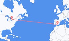 加拿大出发地 滑鐵盧飞往加拿大目的地 格拉纳达的航班