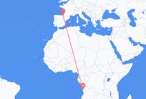 Flyreiser fra Luanda, til San Sebastian