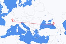 Flights from Sochi, Russia to Lyon, France