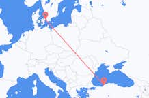 Flights from Zonguldak to Copenhagen