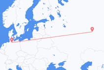 Flights from Izhevsk, Russia to Hamburg, Germany