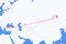 Flights from Chita, Russia to Ankara, Turkey