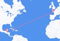 Flights from Flores, Guatemala to Nantes, France