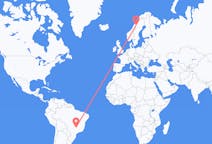 Flights from Uberlândia, Brazil to Hemavan, Sweden