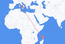 Flights from Antsiranana to Palermo