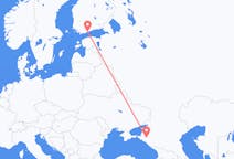 Flights from Krasnodar, Russia to Helsinki, Finland