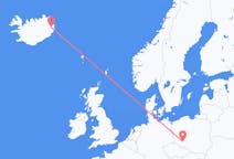 Flights from Wroclaw to Egilsstaðir