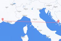 Flights from Brač, Croatia to Montpellier, France