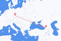 Vluchten van Koetaisi, Georgië naar Praag, Tsjechië