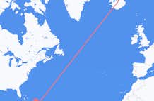 Flights from Puerto Plata to Akureyri