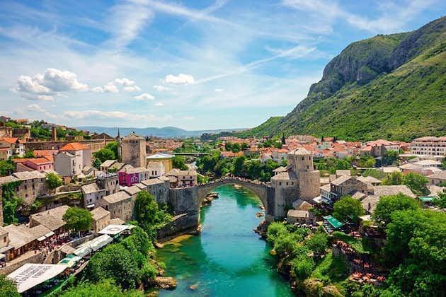 Mostars gamle bydel, Kravica-vandfaldet, Počitelj, 2-dages tur fra Sarajevo