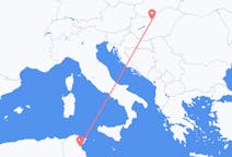 Voli from Enfidha, Tunisia to Budapest, Ungheria