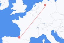 Flights from Pamplona, Spain to Hanover, Germany