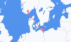 Flights from Heringsdorf, Germany to Kristiansand, Norway
