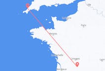 Flights from Newquay, England to Brive-la-Gaillarde, France