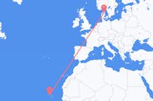 Flyreiser fra São Vicente, Kapp Verde, til Aalborg, Kapp Verde