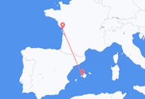 Loty z La Rochelle, Francja do Palmy, Hiszpania