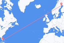Flüge von Miami, die Vereinigten Staaten nach Lulea, Schweden