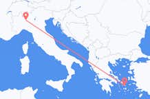 Flights from Mykonos to Milan