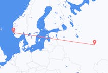 ตั๋วเครื่องบินจากเมืองเชบ็อกซารี่ไปยังเมืองHaugesund