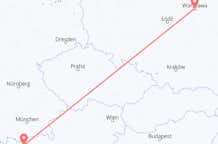 出发地 奥地利出发地 因斯布鲁克目的地 波兰华沙的航班