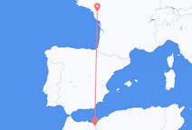 Flyg från Oujda, Marocko till Nantes, Frankrike