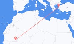 Flights from Nema to Mytilene