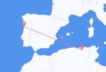 Flug frá Constantine, Alsír til Porto, Portúgal